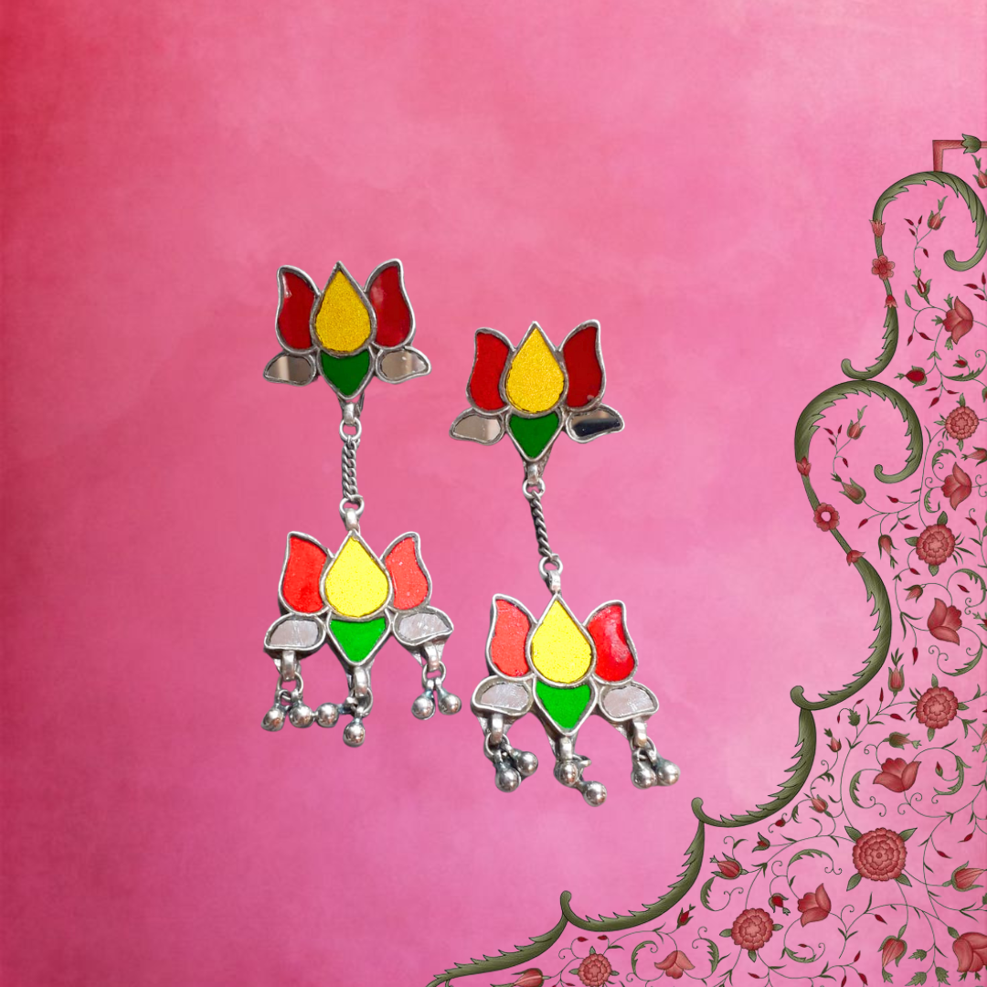 kamal Glass Earrings