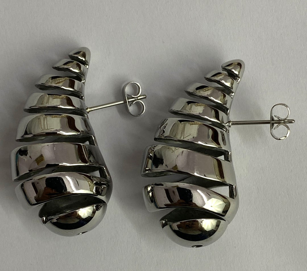 Elke Half Hoop Earrings