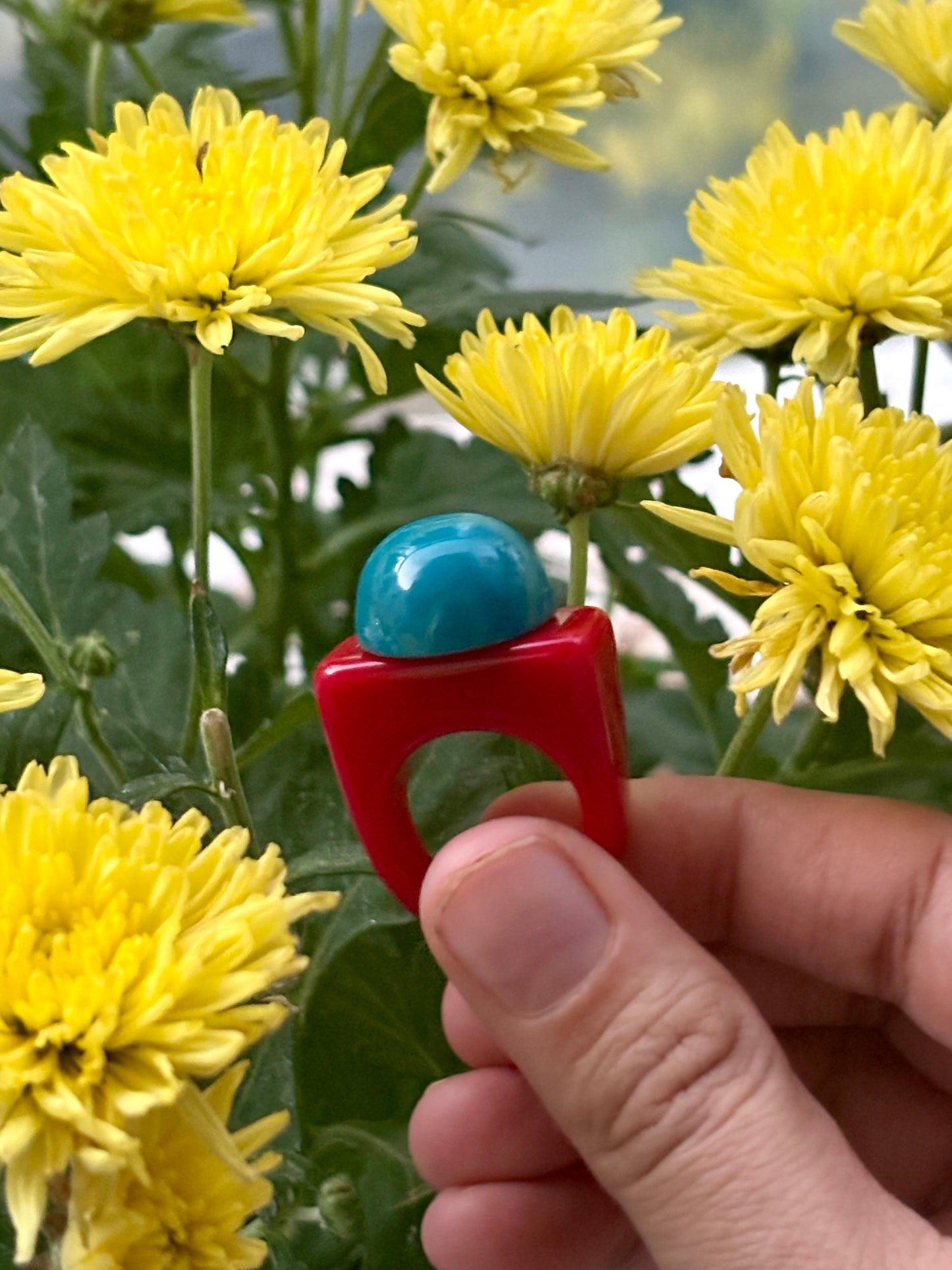 Poppy slim Rings