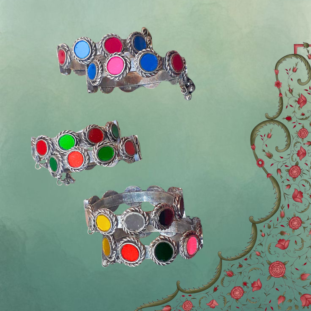 Reem Glass Kada Set