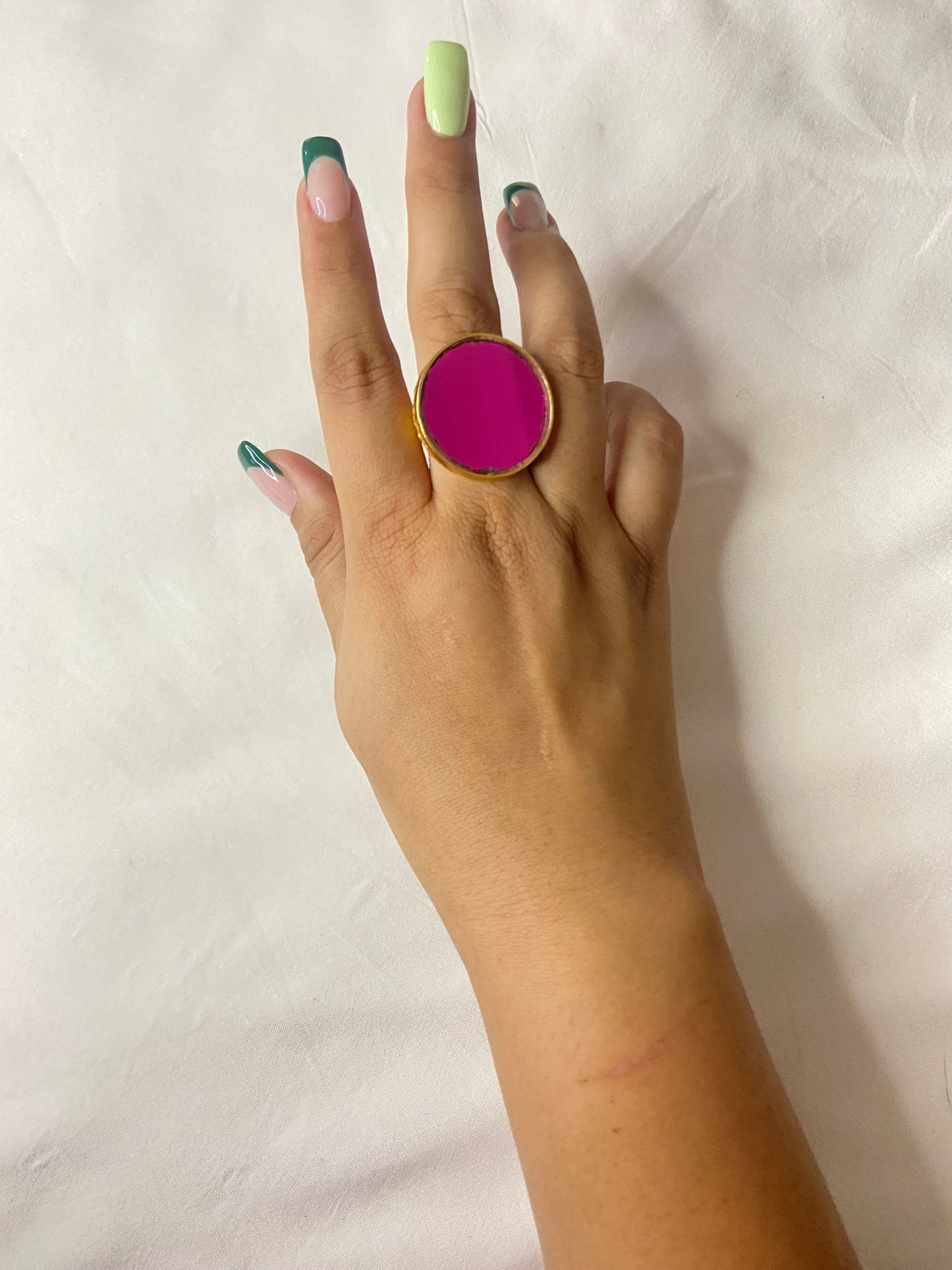 Saira Gold Plated Ring