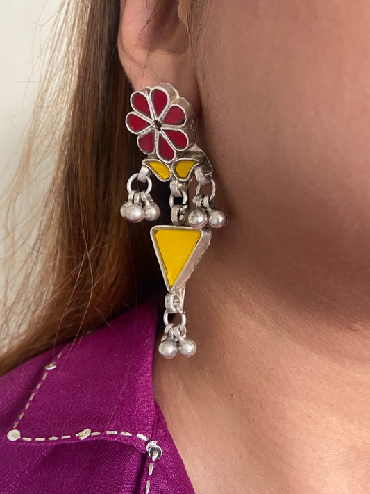 Shams Glass Earrings