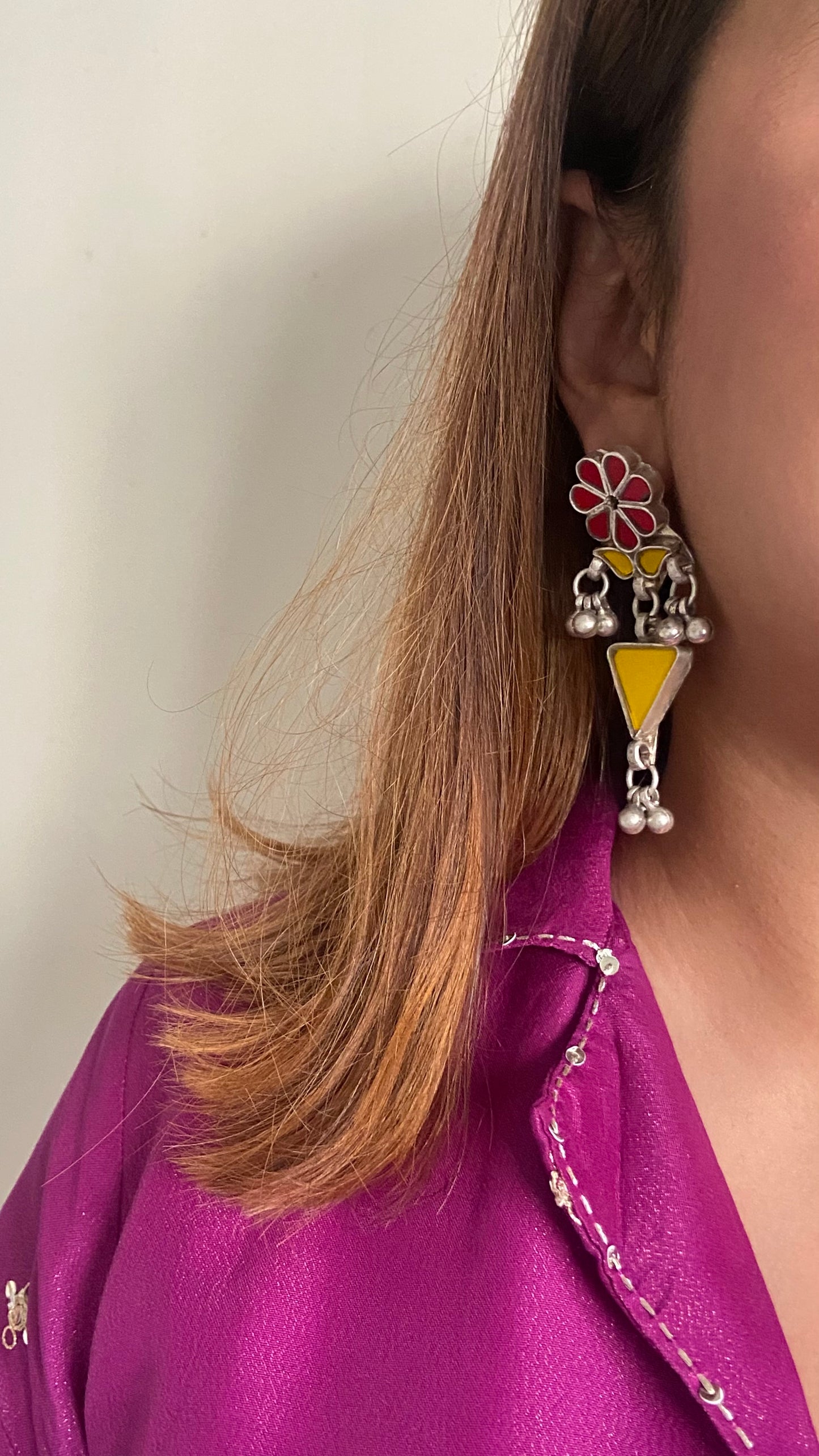 Shams Glass Earrings