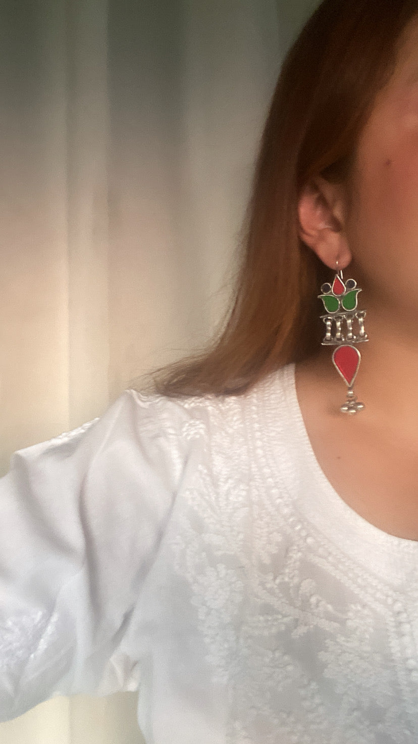 Ufaq Glass Earrings