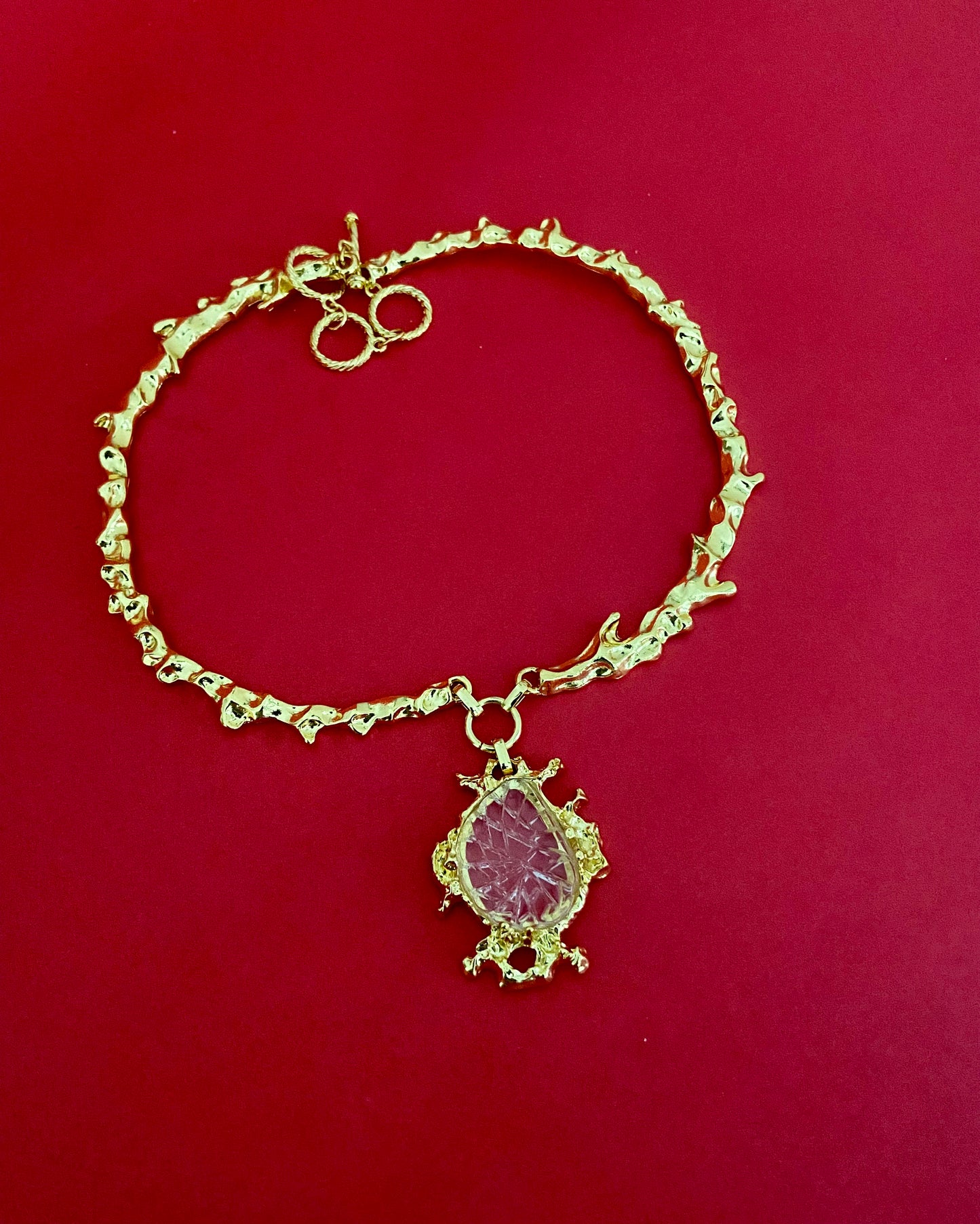 Crystal Carve Neckpiece