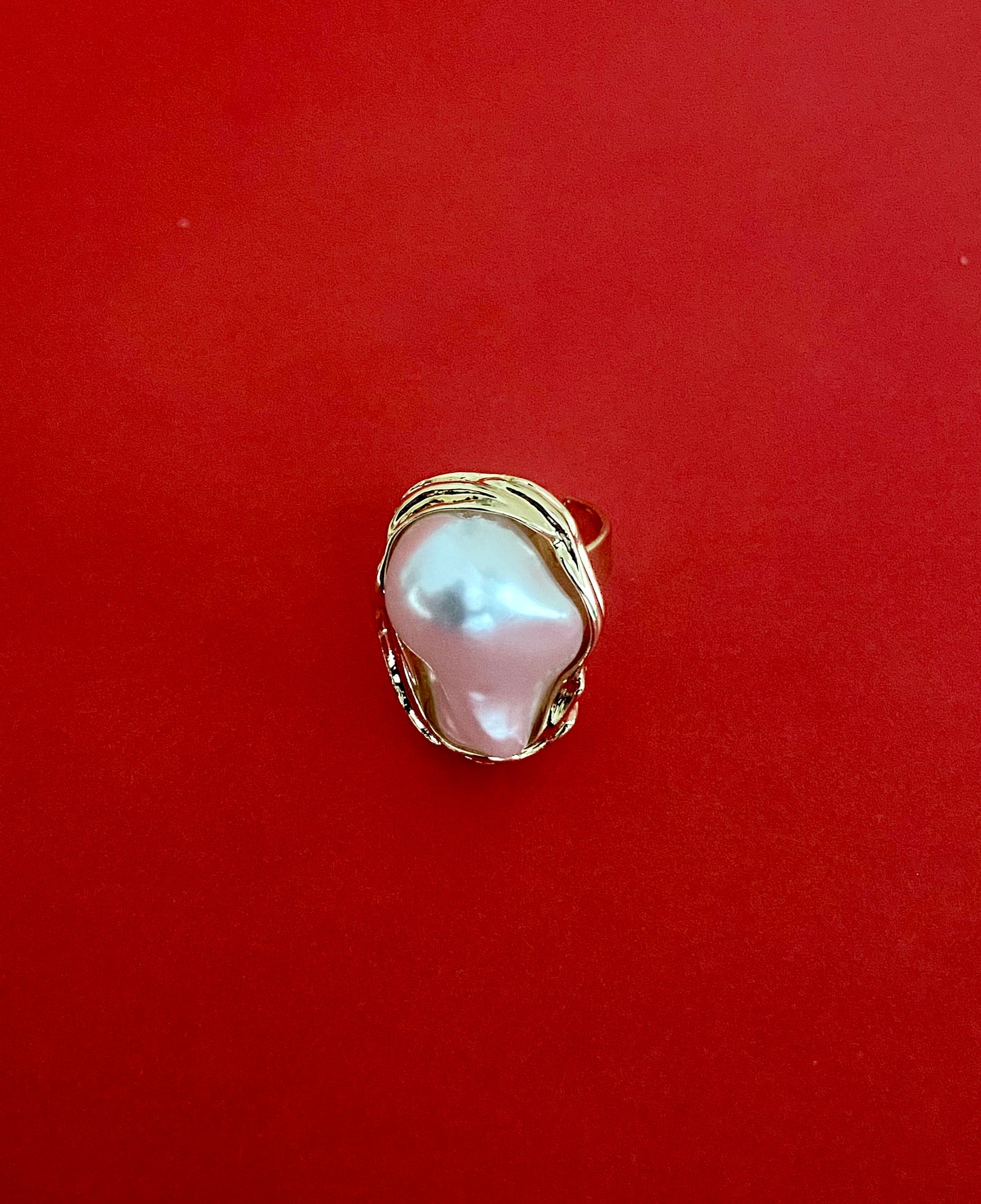 Mother Pearl Finger Ring