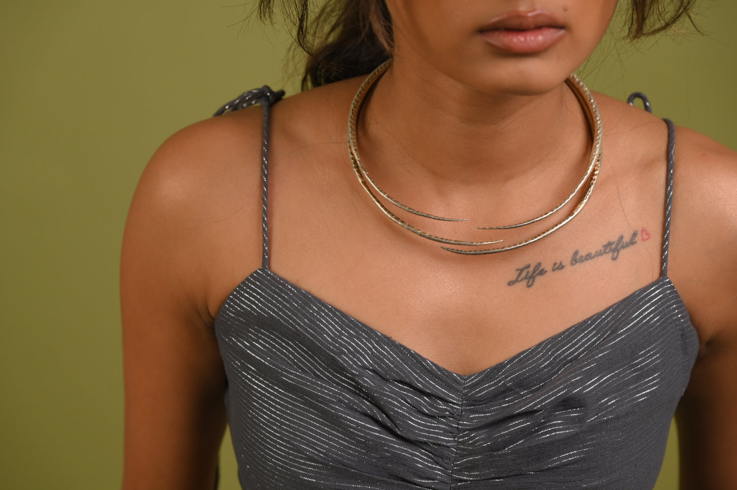 Claw Silver Neckpiece