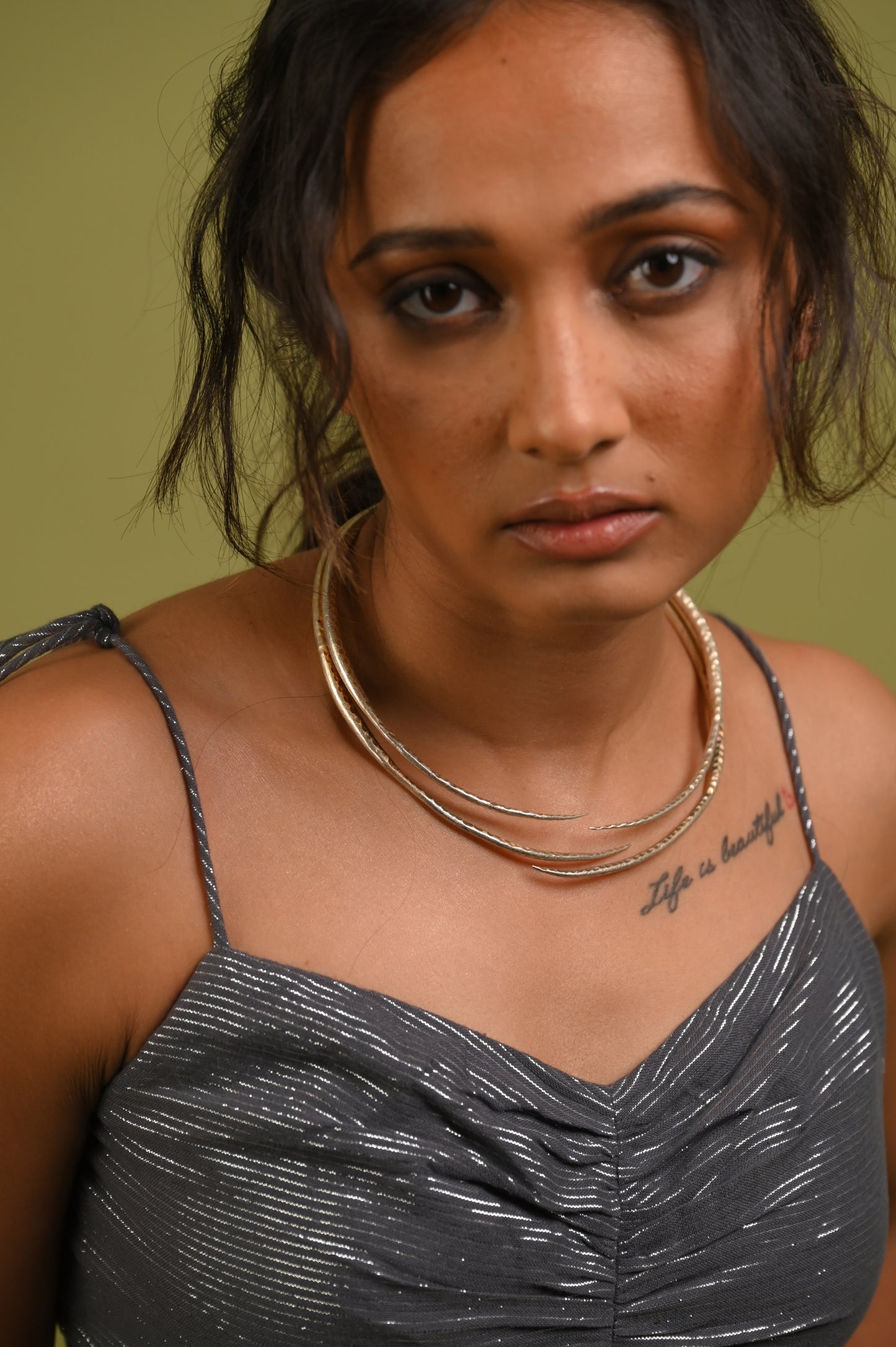 Claw Silver Neckpiece