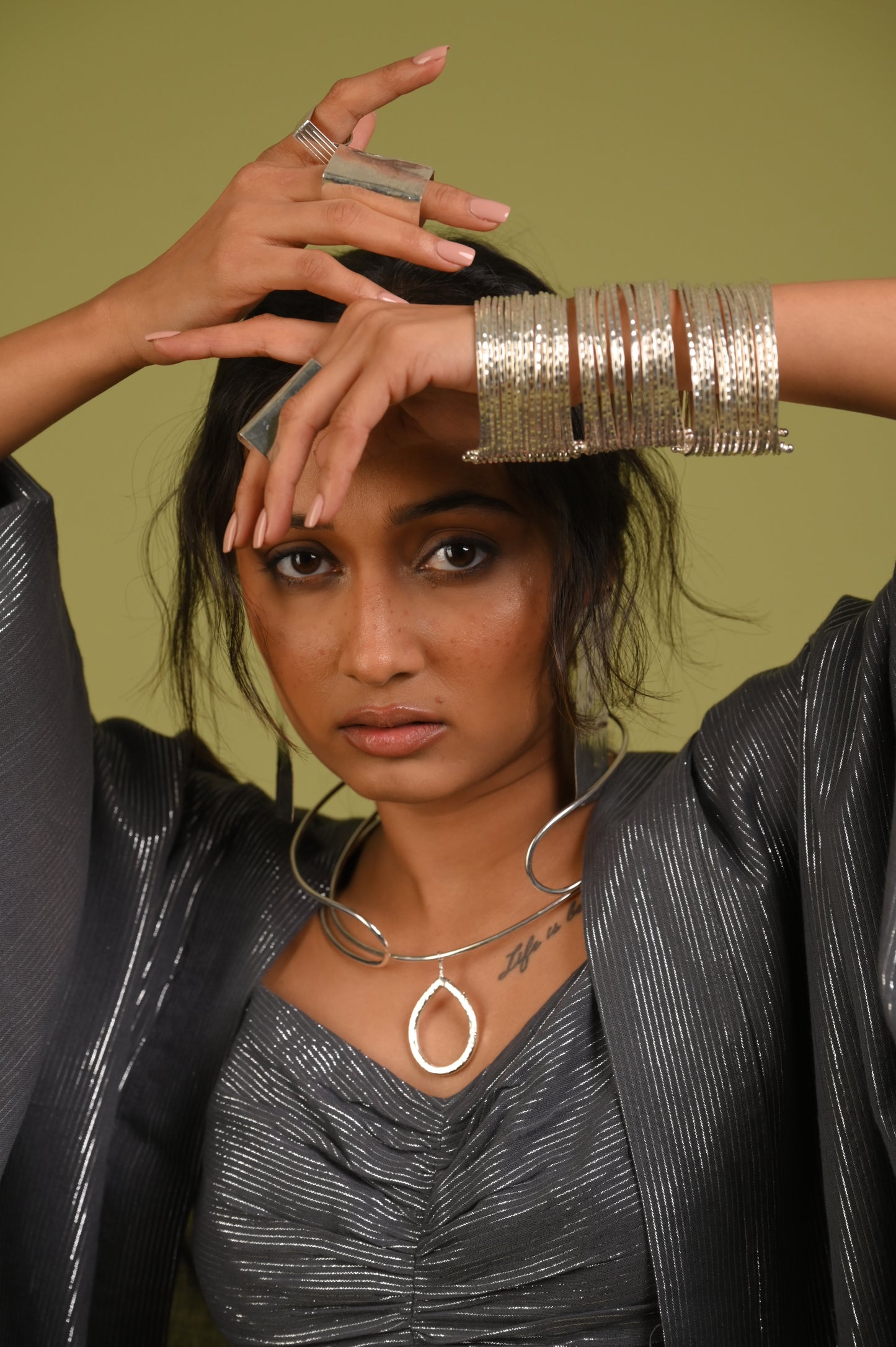 Maiu Neckpiece Silver