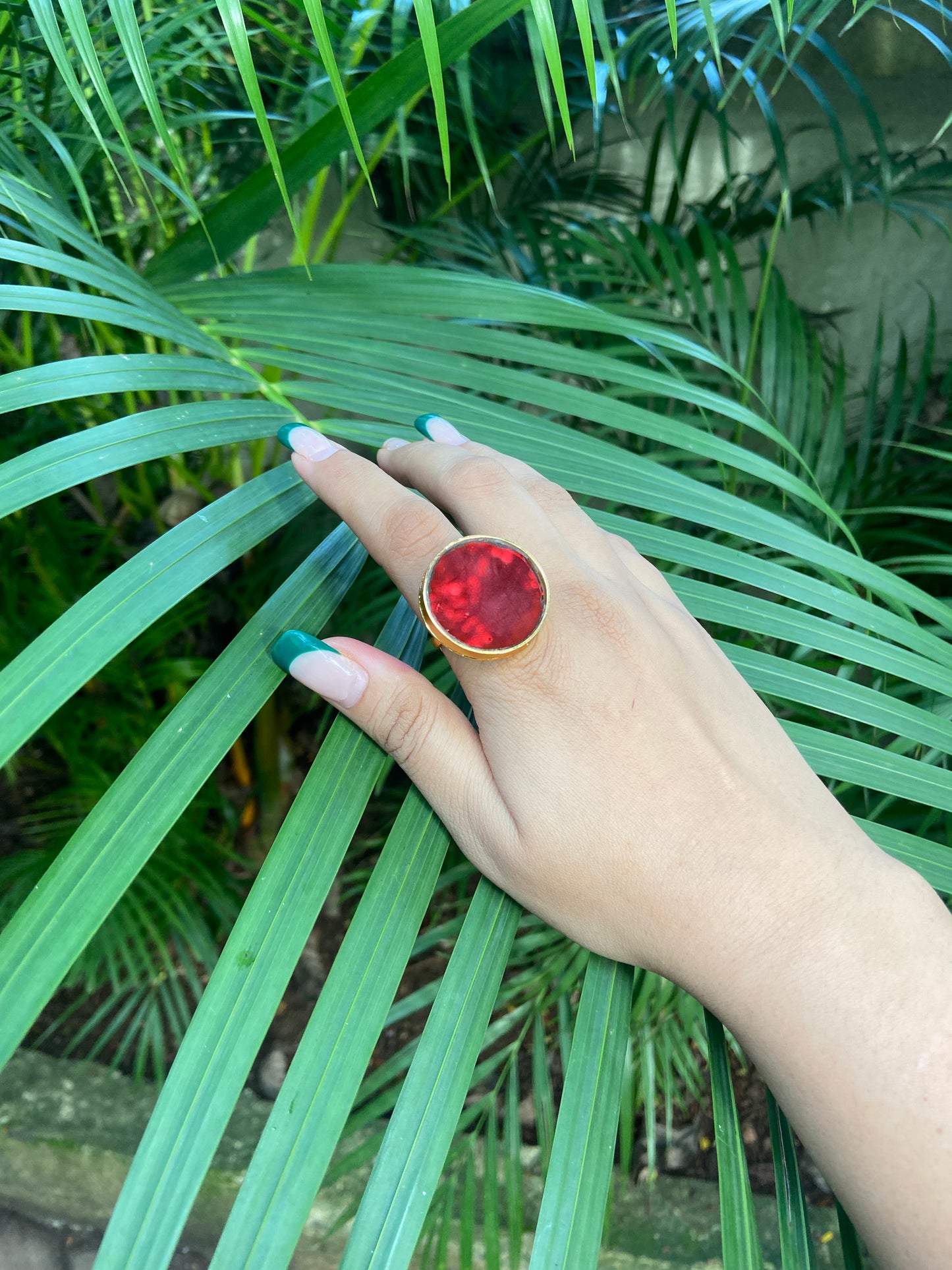 Saira Gold Plated Ring