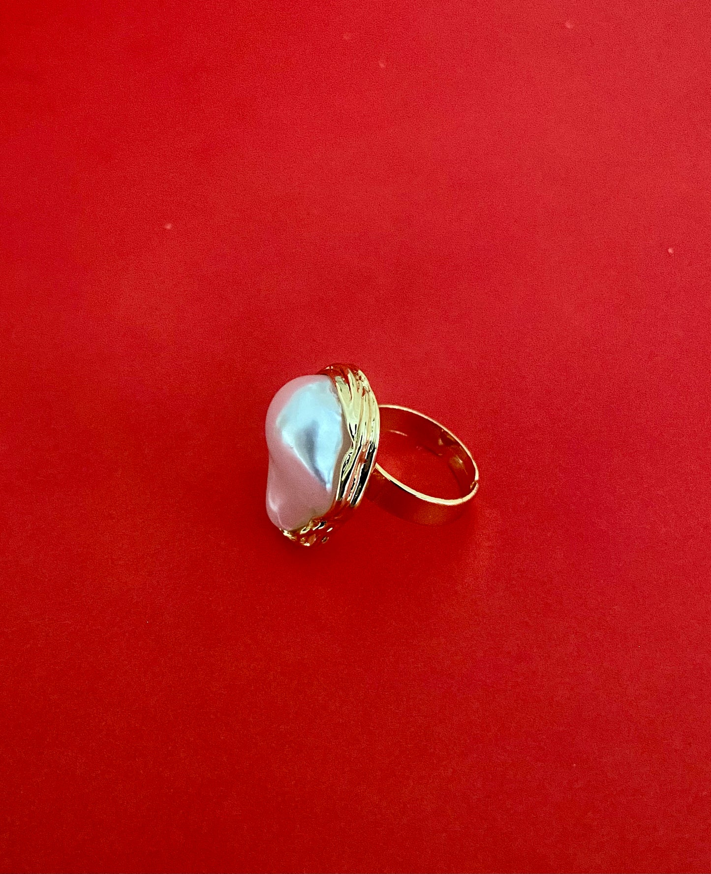 Mother Pearl Finger Ring