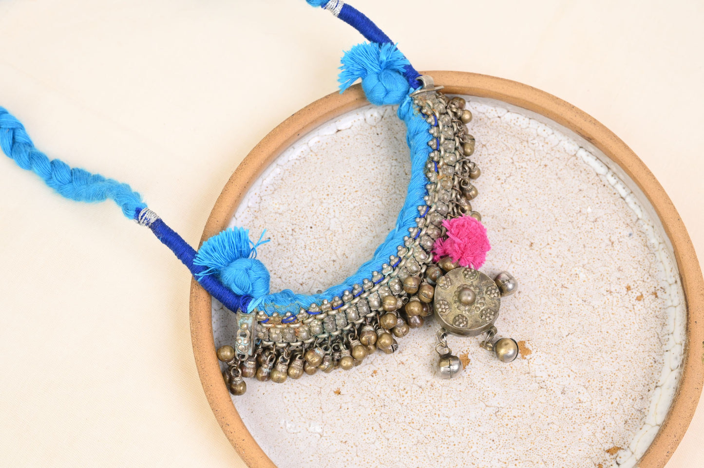 Blue Afghani Neckpiece