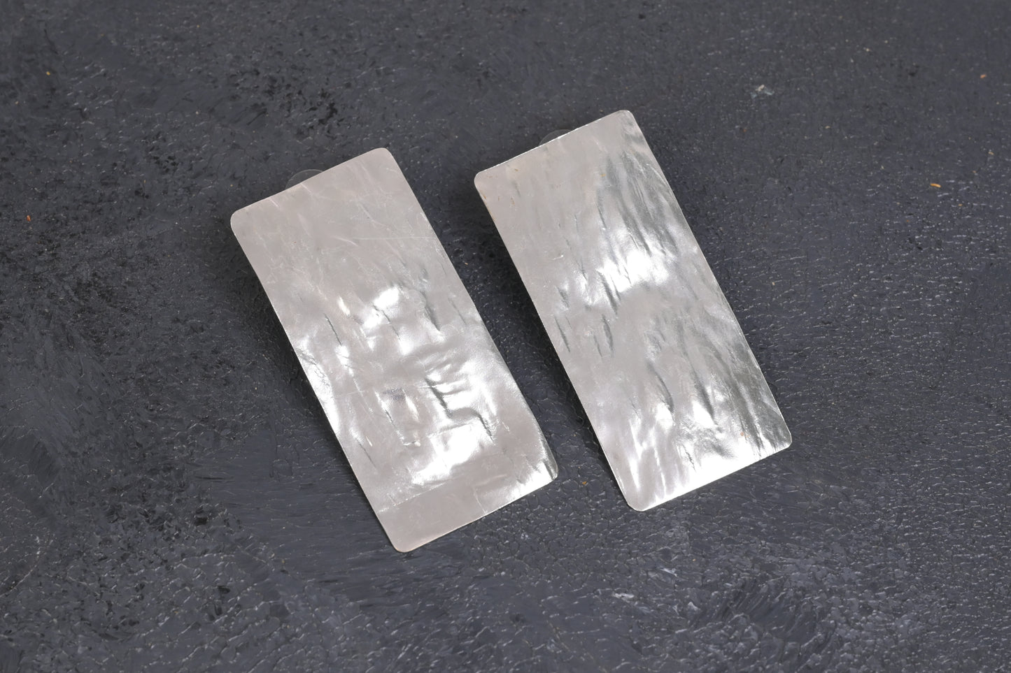 Colossal Earrings in Silver