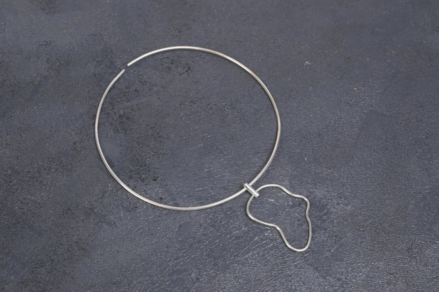 Cloud Neckpiece in Silver