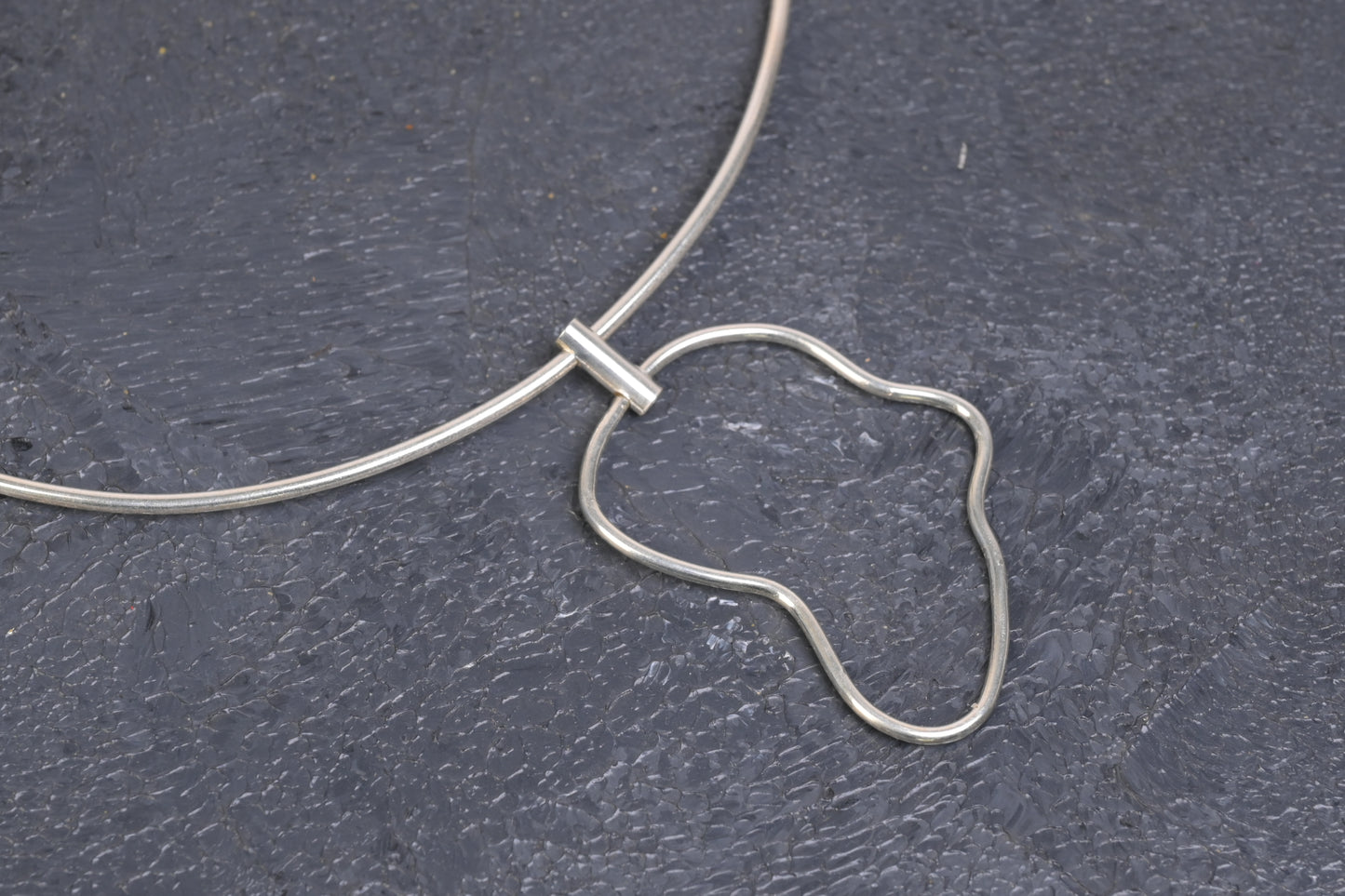 Cloud Neckpiece in Silver