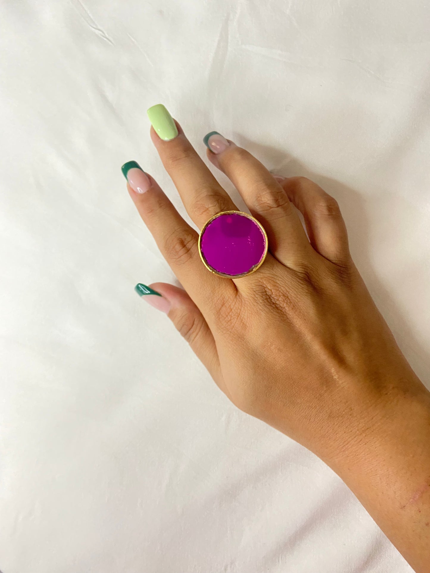 Saira Gold Plated Ring