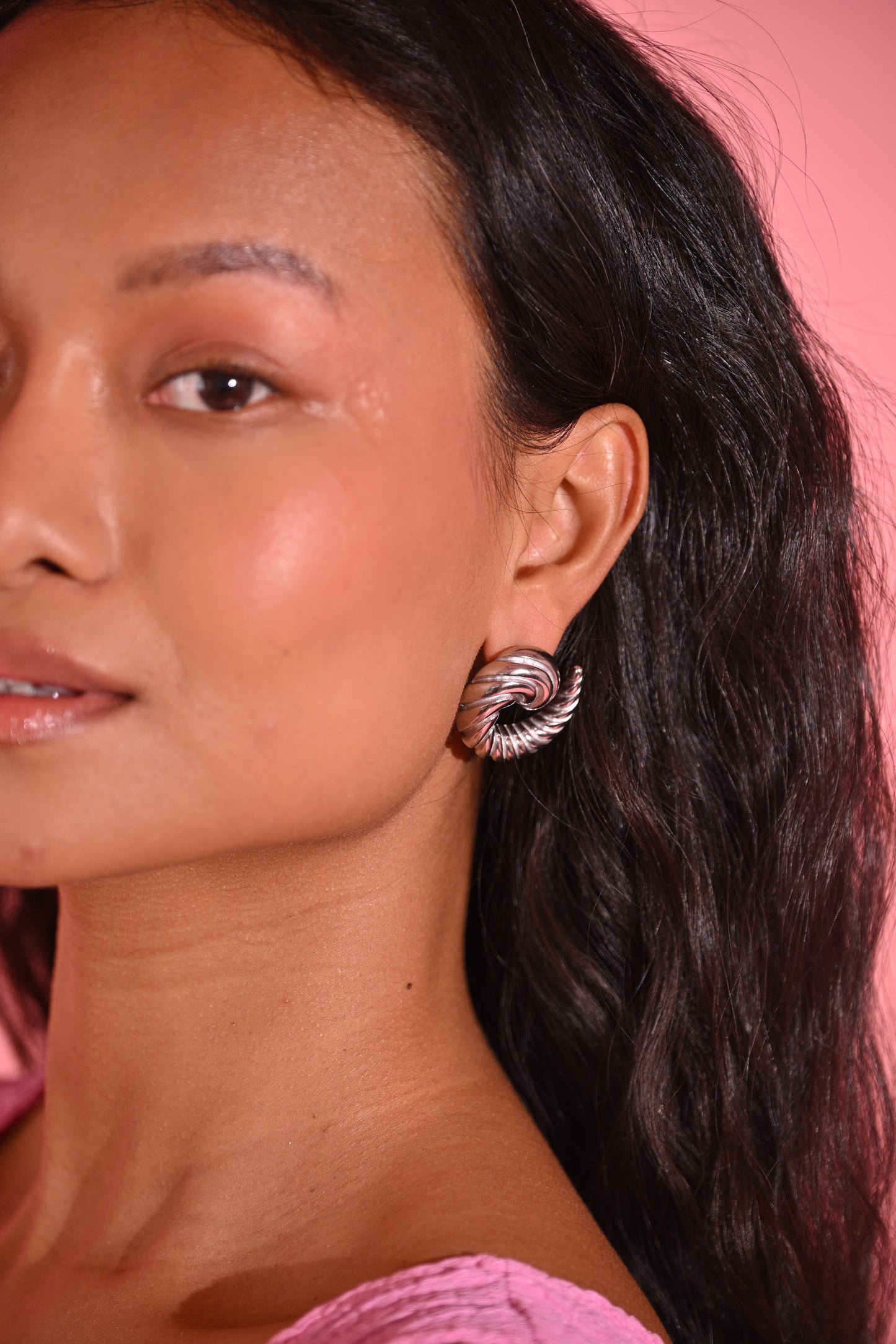Barbara Earrings - Silver