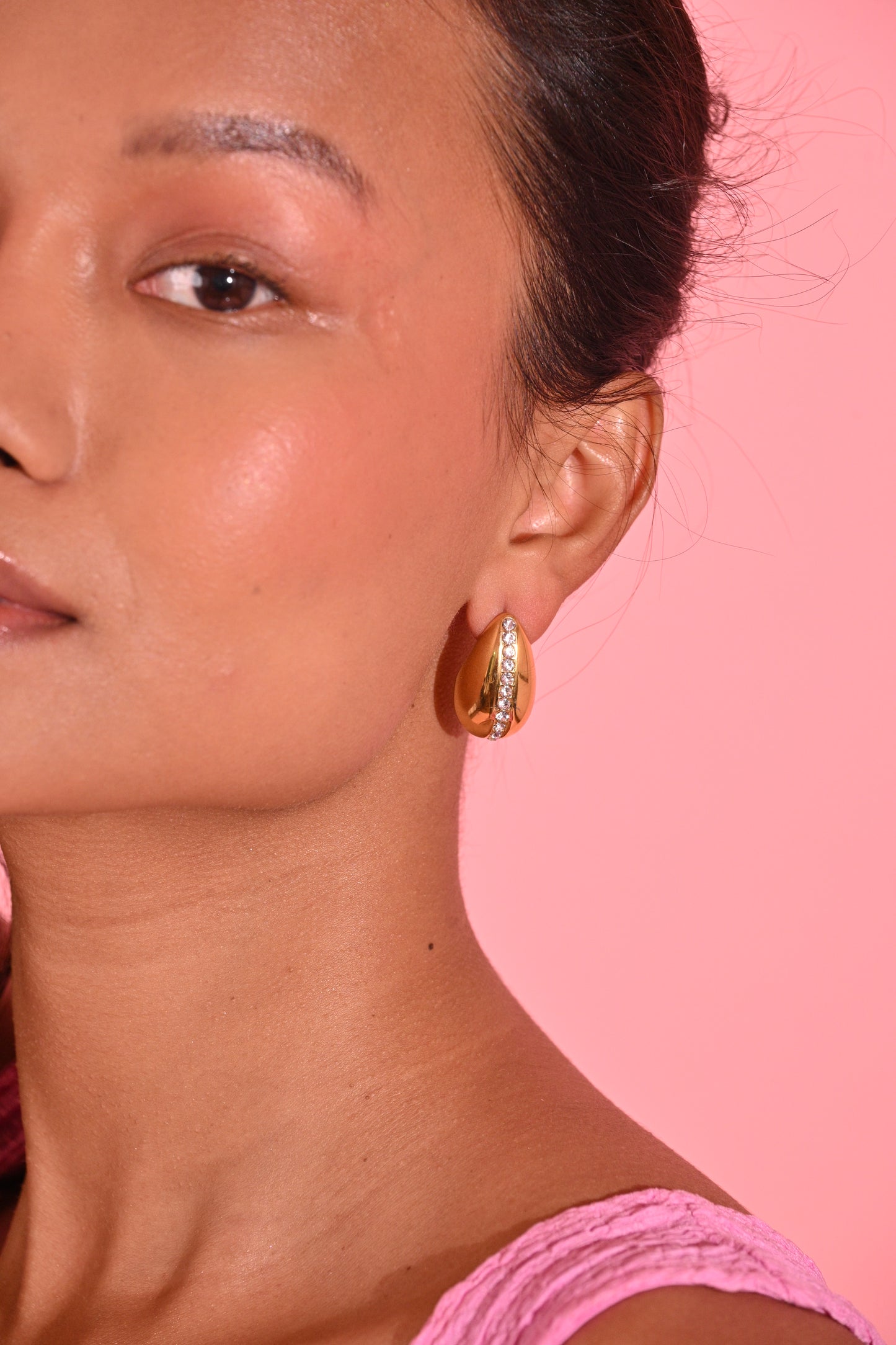 Karin Earrings in Gold
