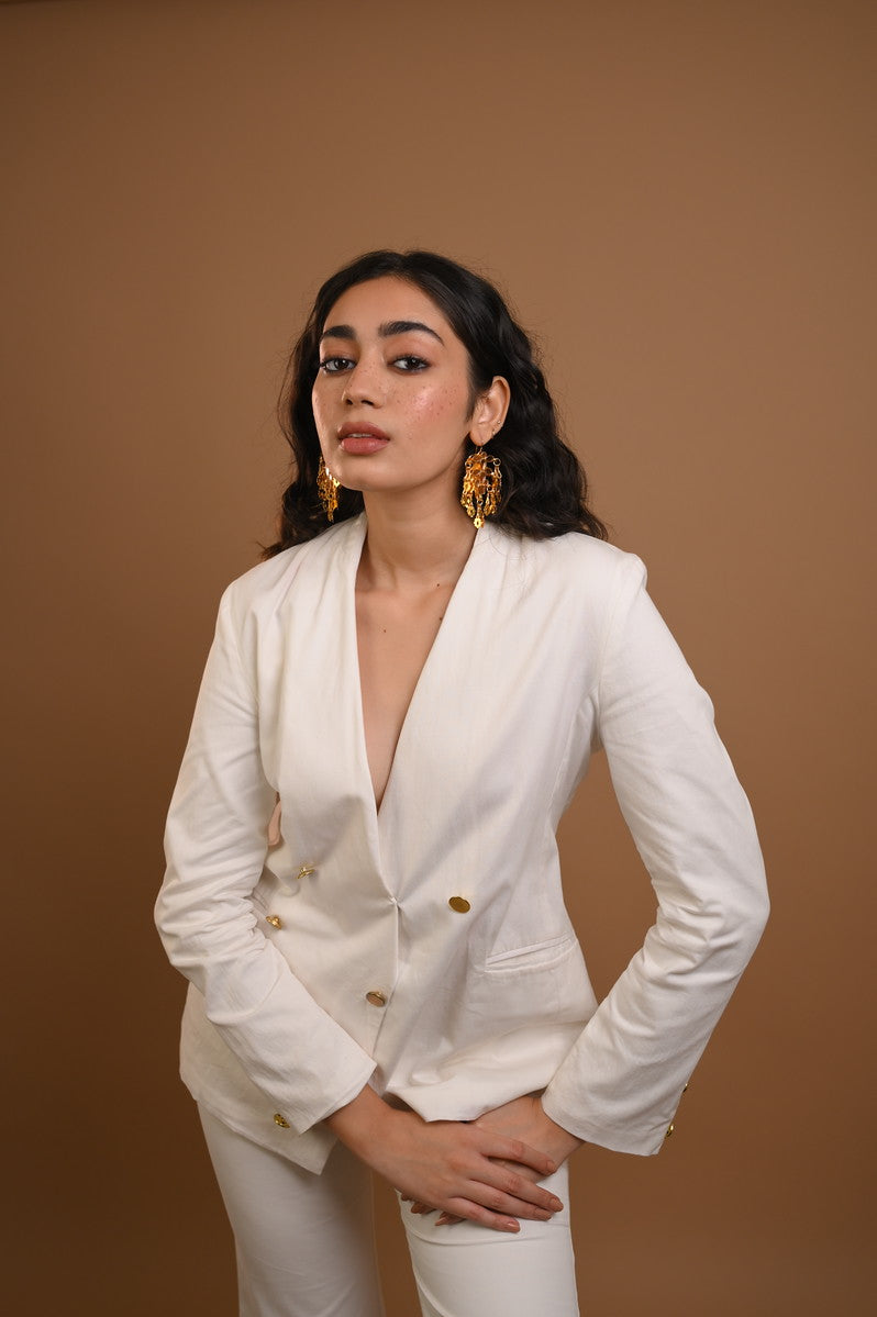 Ariya Gold Plated Earrings