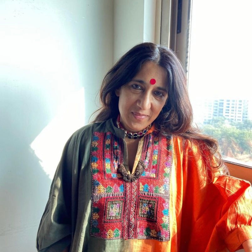 Neha in Aisha Multicolour choker