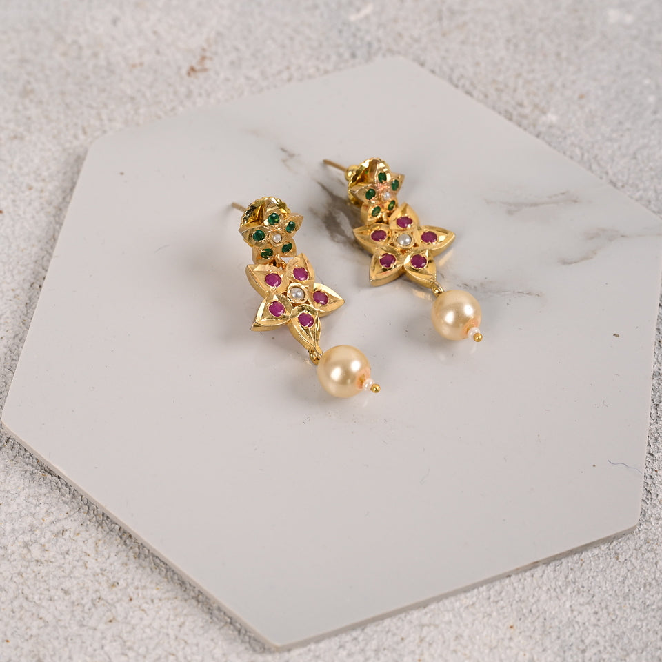 Mah 22k Gold Plated Set