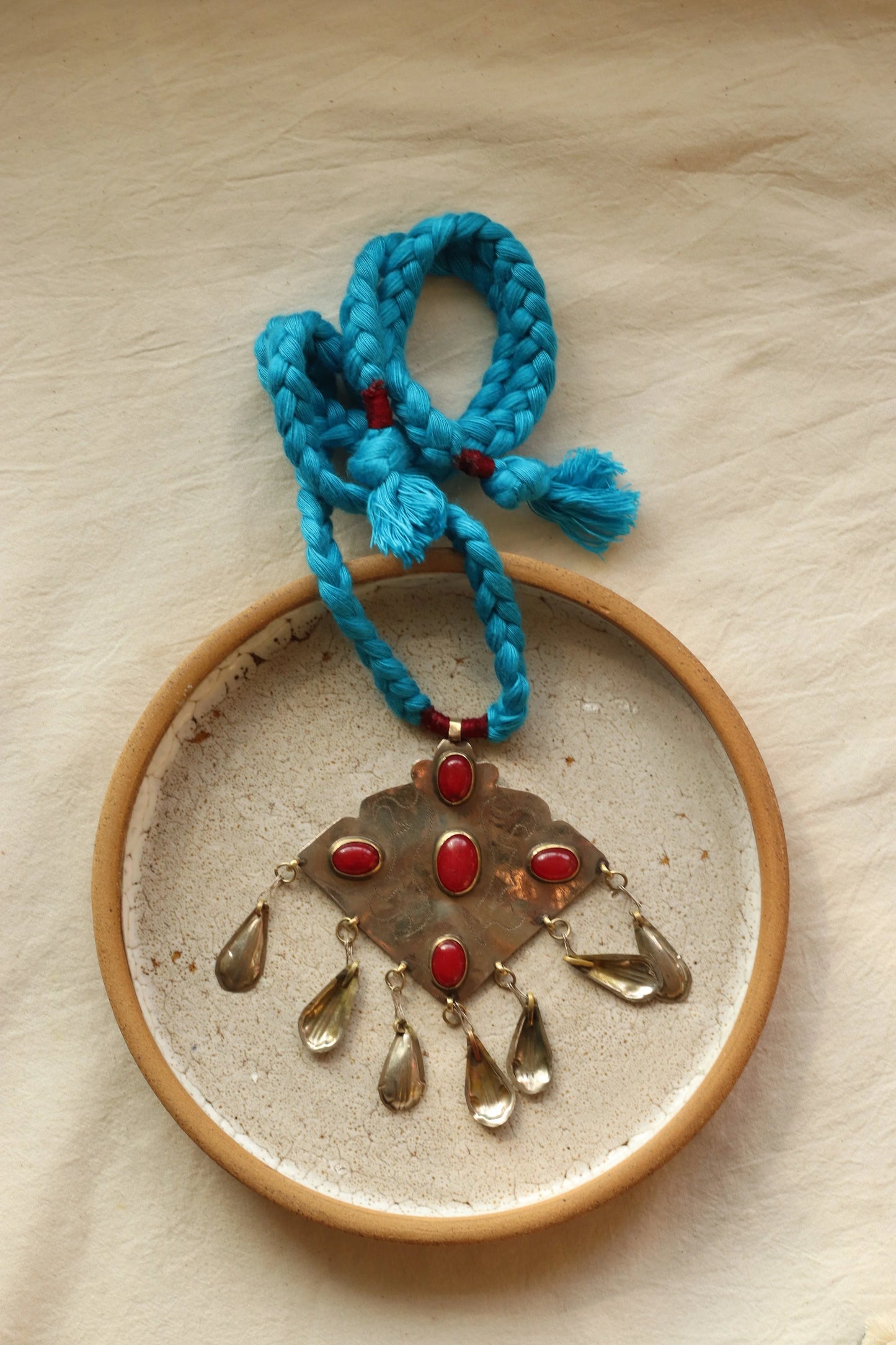 Ruh Long Afghani Neckpiece
