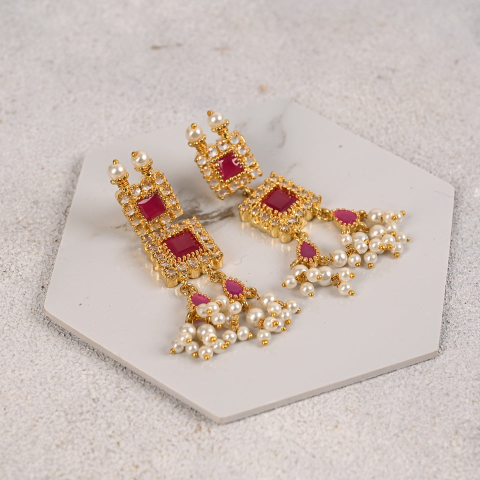 Ibaarat 22k Gold Plated Necklace Set