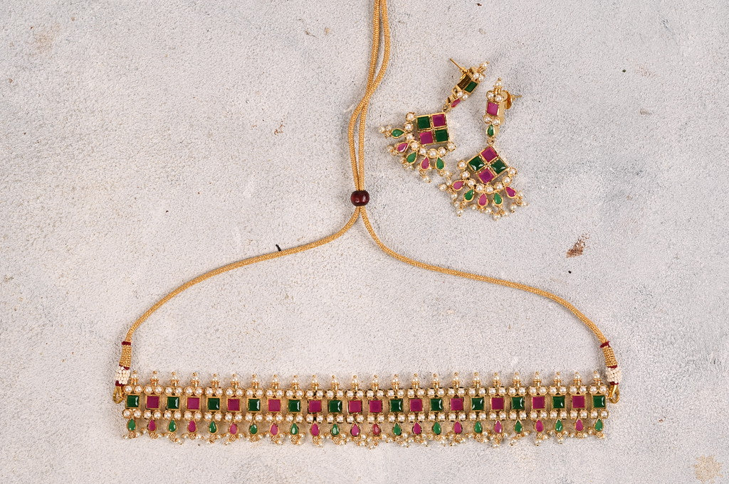 Ayda 22k Gold Plated Set