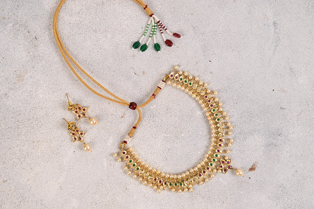 Mah 22k Gold Plated Set