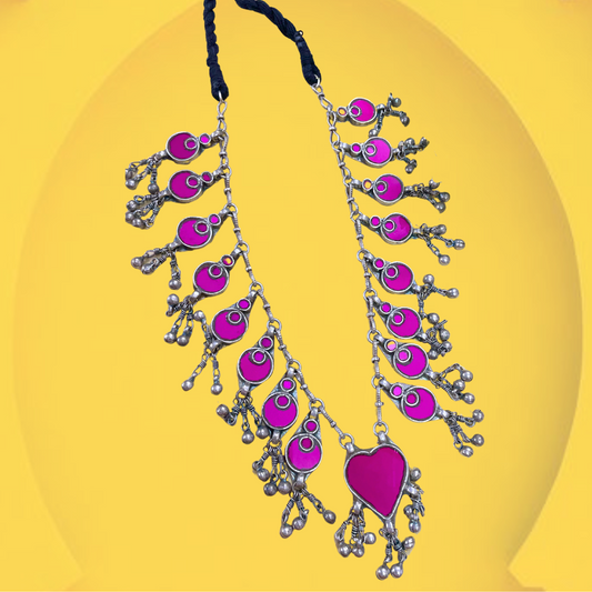 Naaz Heavy Glass Neckpiece