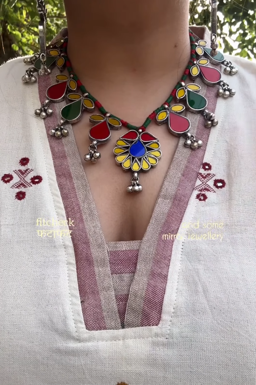 Ghazal Glass Neckpiece