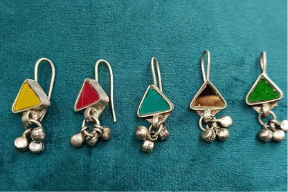 Naqsh Glass Earrings