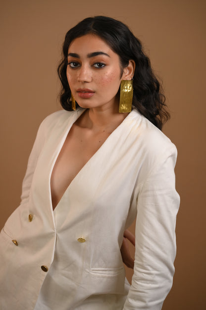 Colossal Earrings in Gold