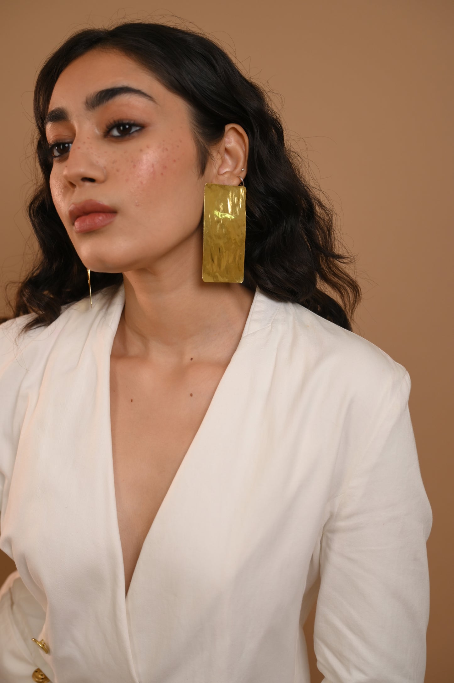 Colossal Earrings in Gold