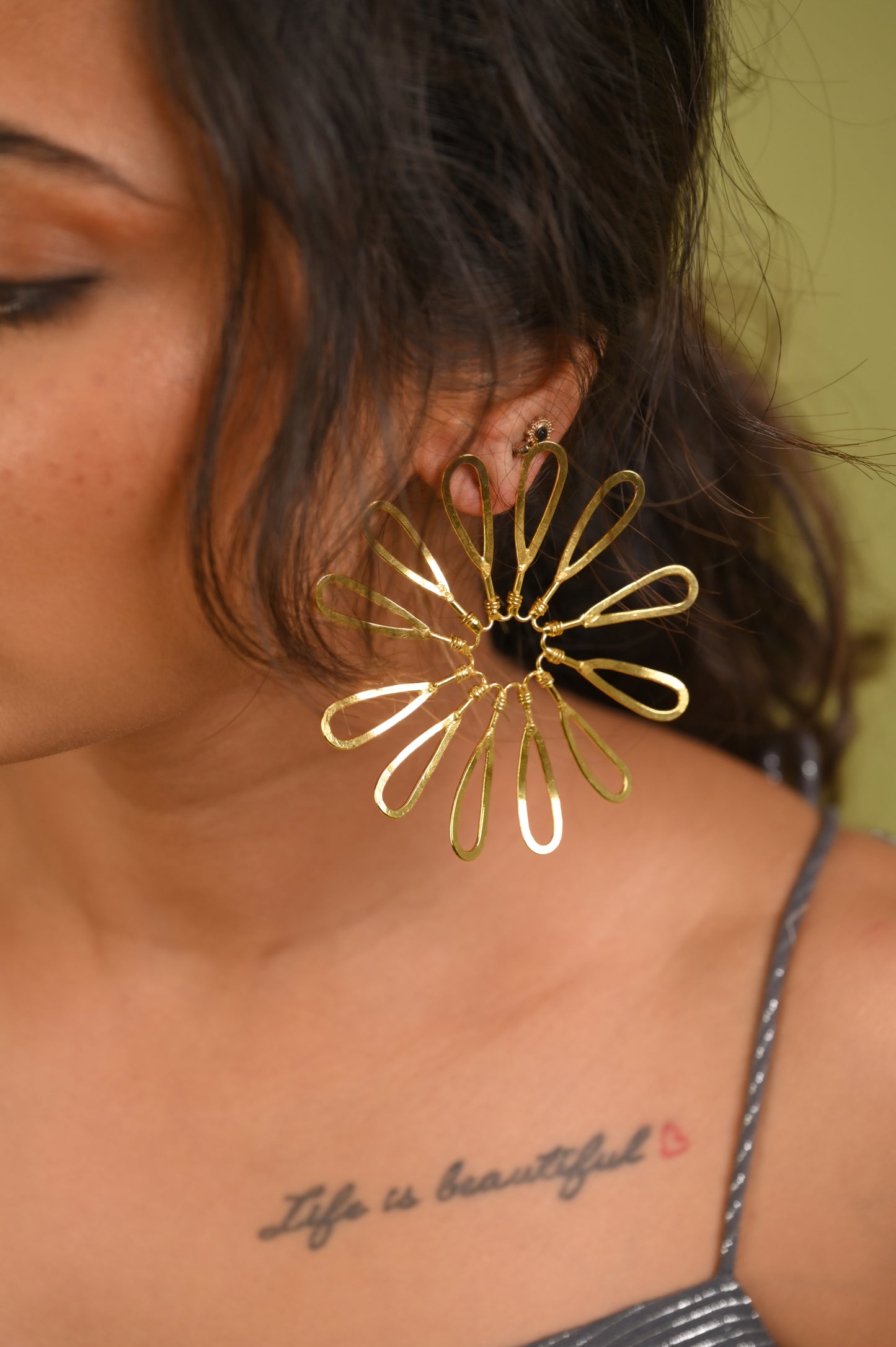 Bloom Earrings in Gold