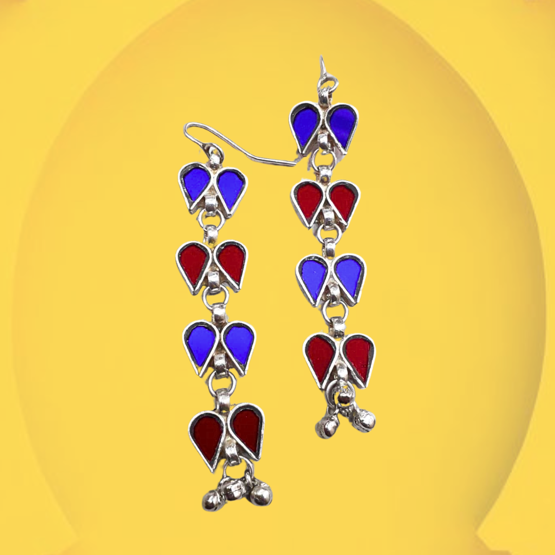 Aaina Glass Earrings