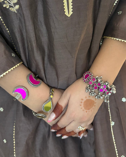 Mah Glass Single Kada / Bracelet