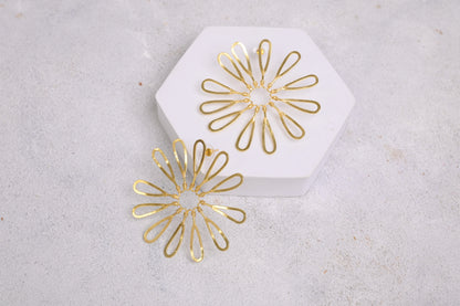 Bloom Earrings in Gold