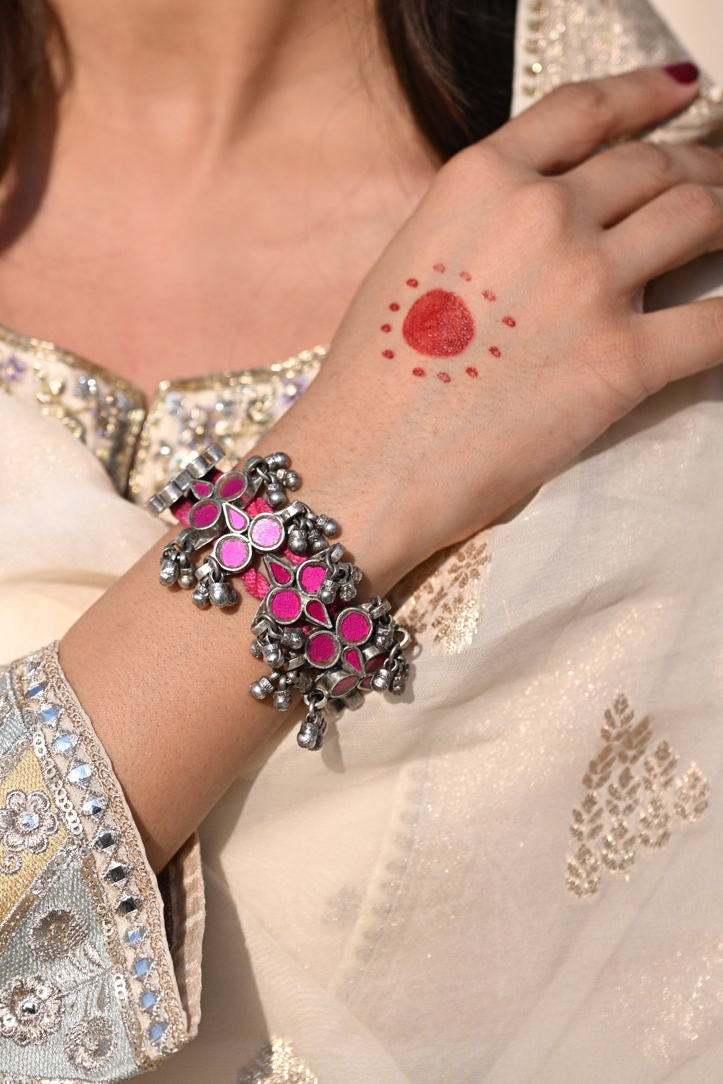 Mah Glass Single Kada / Bracelet