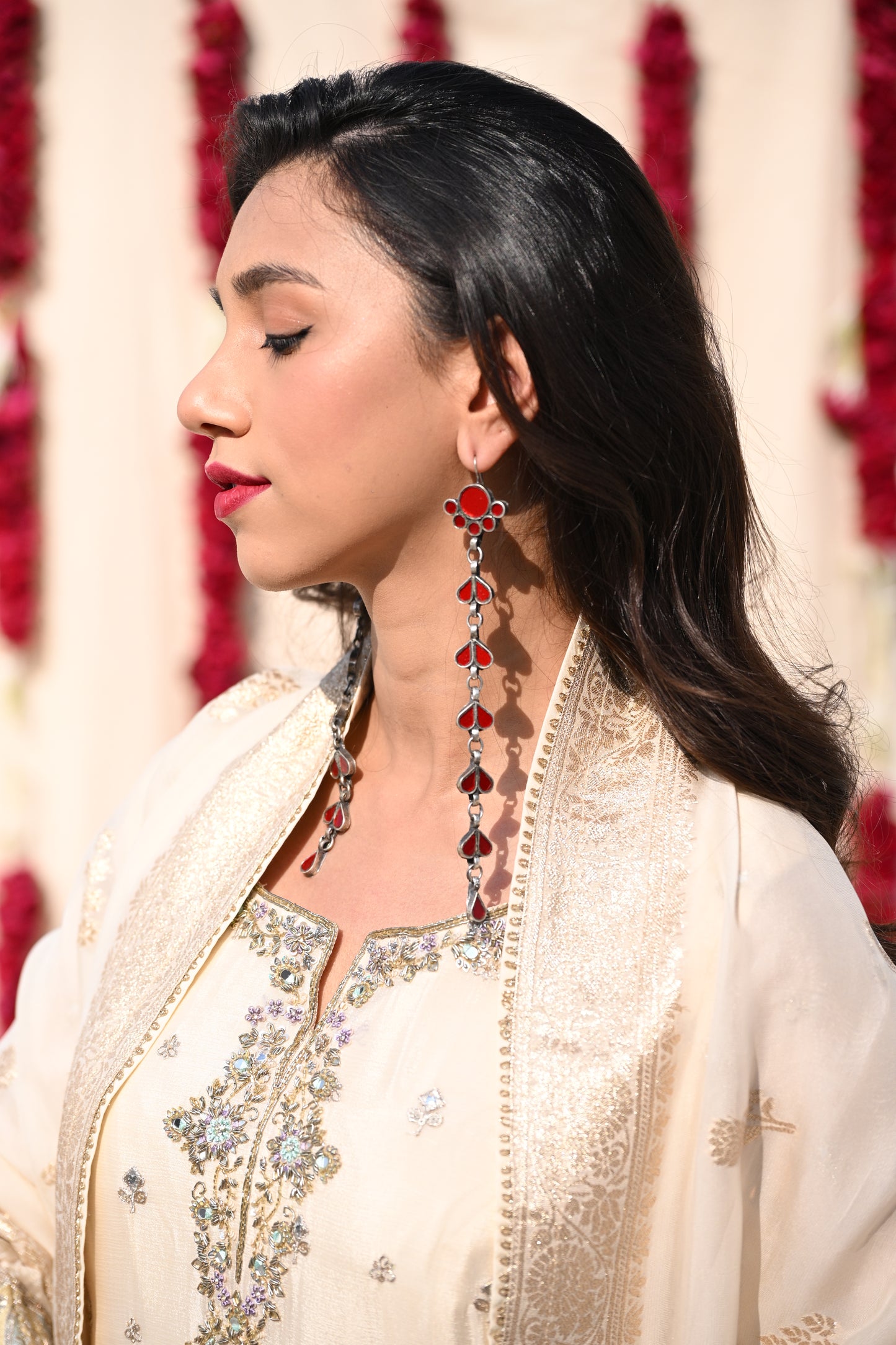 Gulrez Glass Earrings