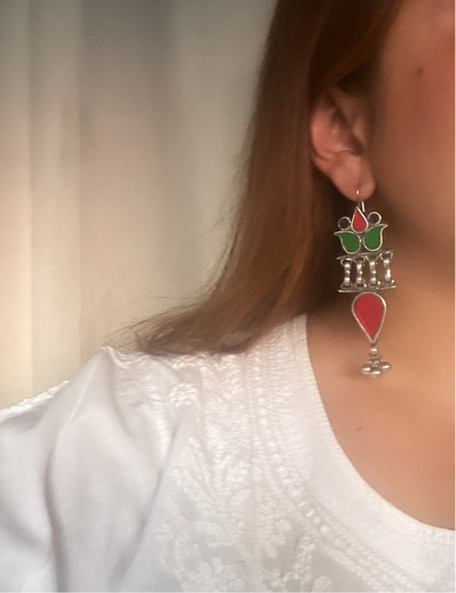 Ufaq Glass Earrings
