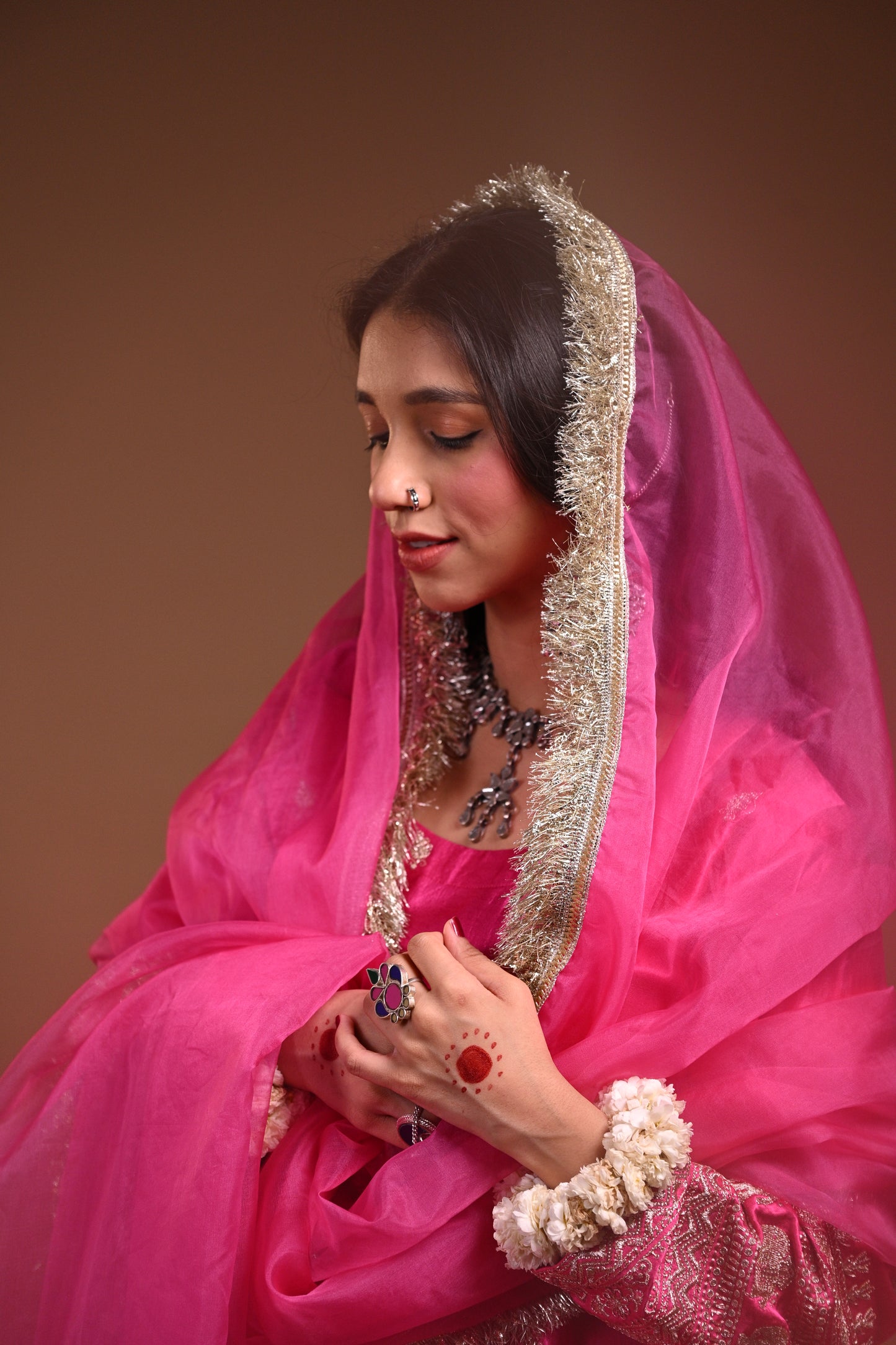 Miski Multicolor Glass Ring