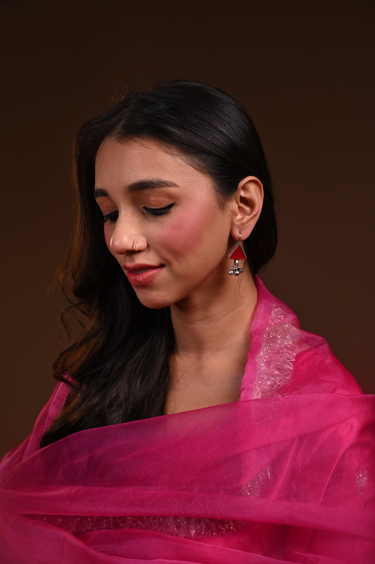 Naqsh Glass Earrings