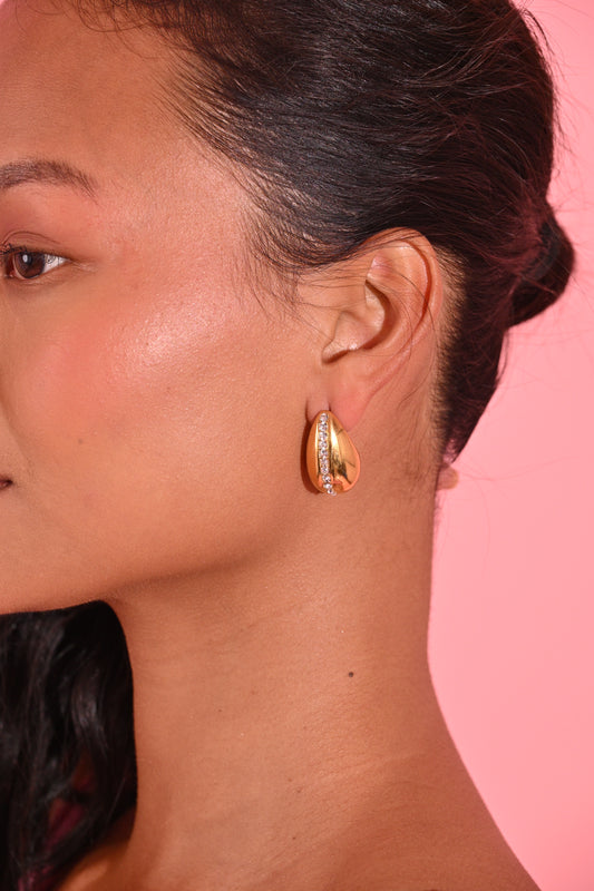 Karin Earrings in Gold