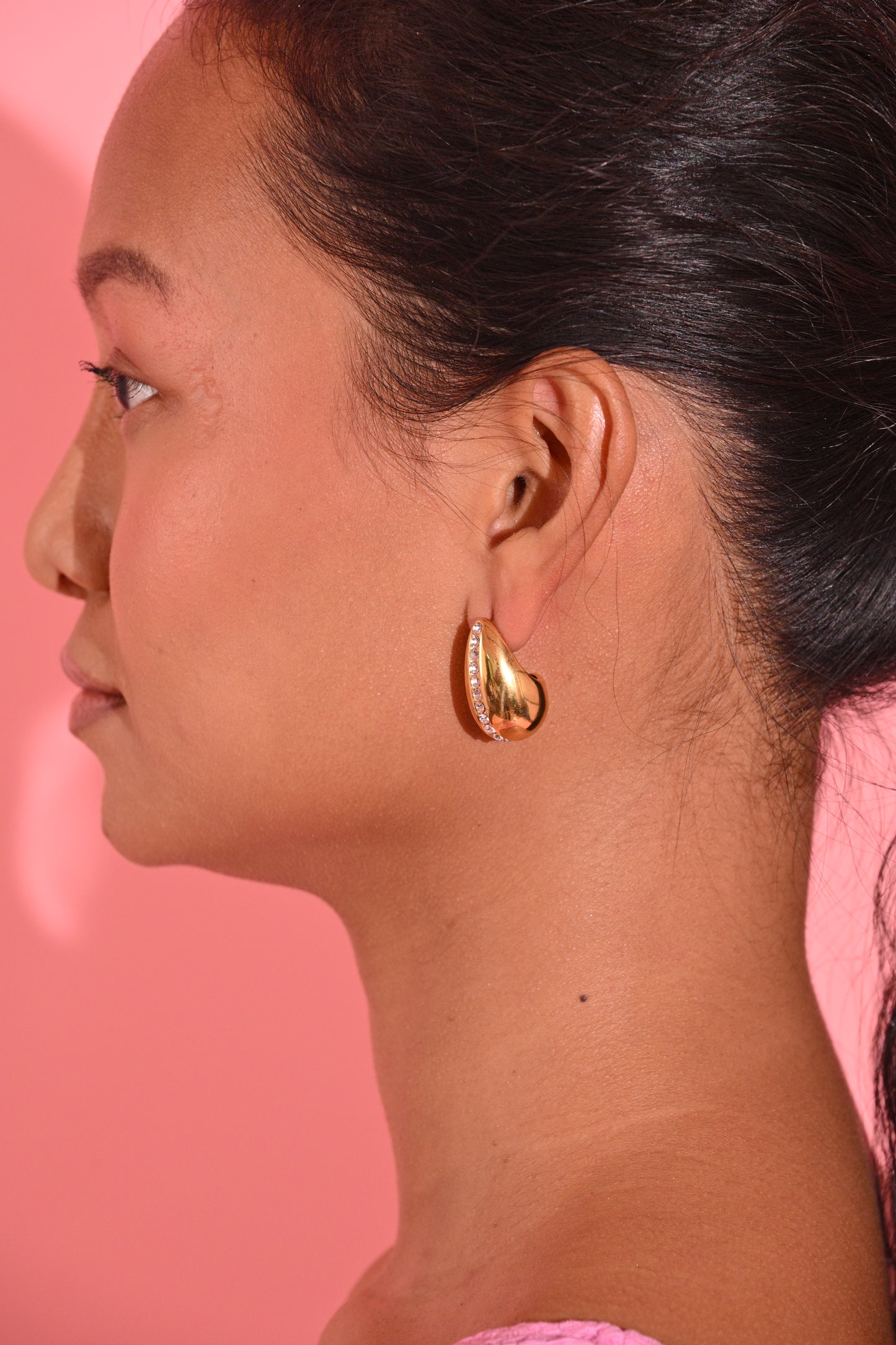 Karin Earrings in Gold